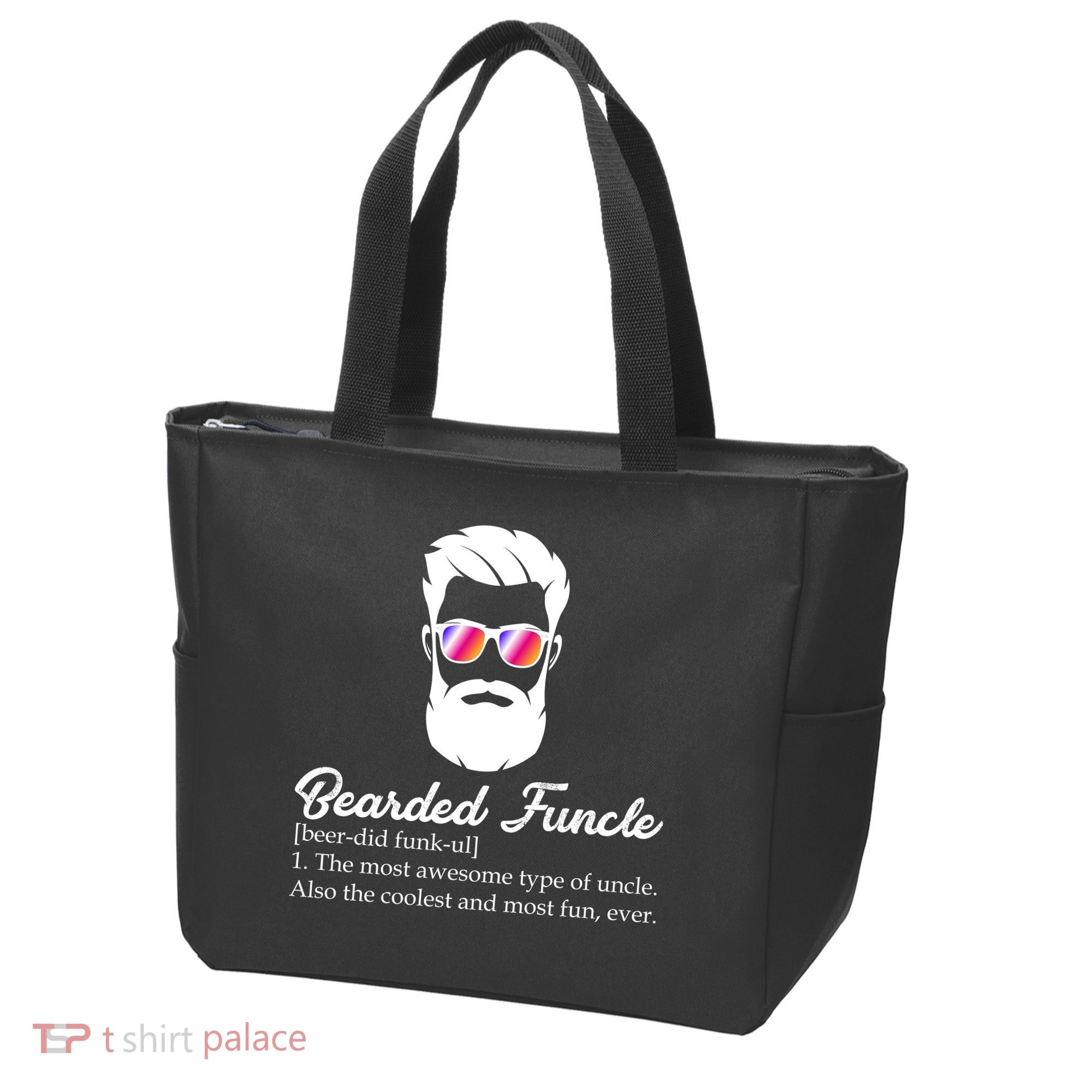 Bearded Funcle Definition Tote Bag