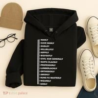 Beardly Manly Beard Growth Chart Hoodie thumb 4