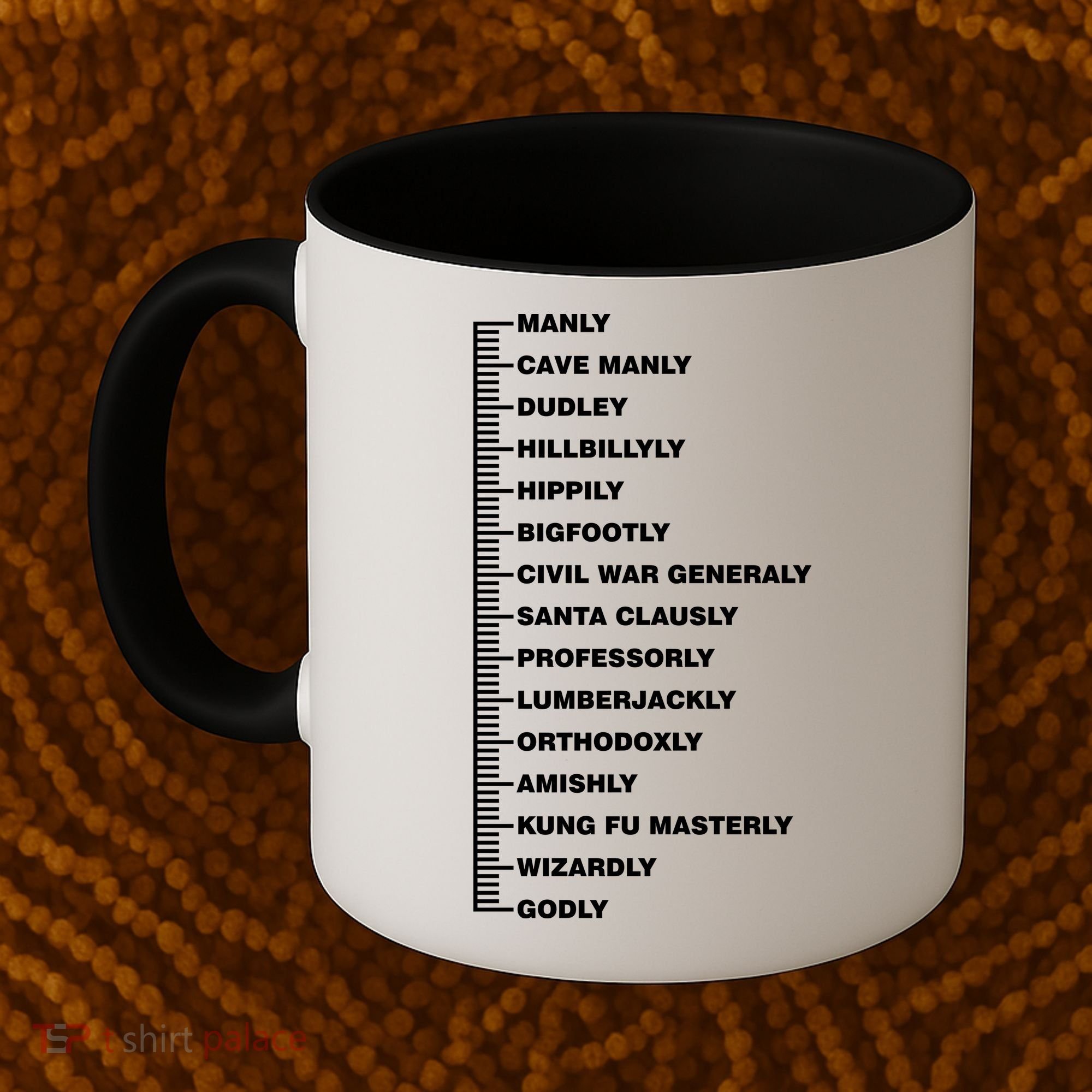 Beardly Manly Beard Growth Chart Coffee Mug