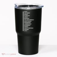 Beardly Manly Beard Growth Chart Tumbler thumb 0