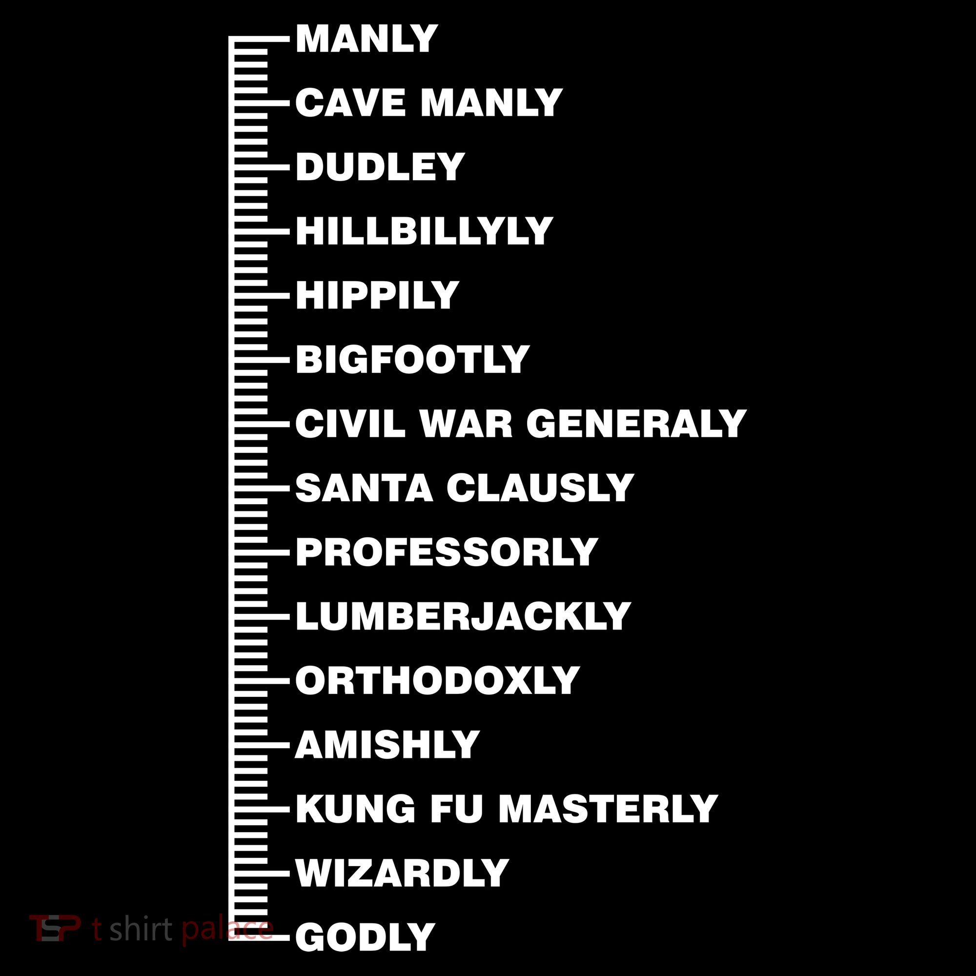 Beardly Manly Beard Growth Chart Tank Top