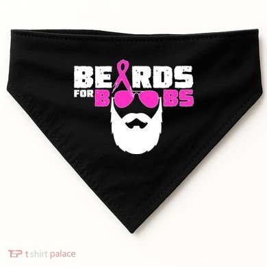 Beards For Boobs USA-Made Doggie Bandana