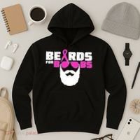Beards For Boobs Hoodie thumb 3