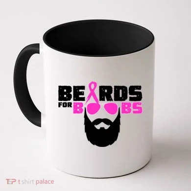 Beards For Boobs Coffee Mug