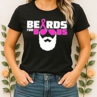 Beards For Boobs Women's T-Shirt thumb 2