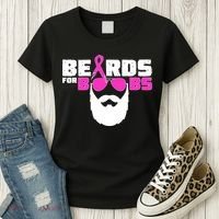 Beards For Boobs Women's T-Shirt thumb 3