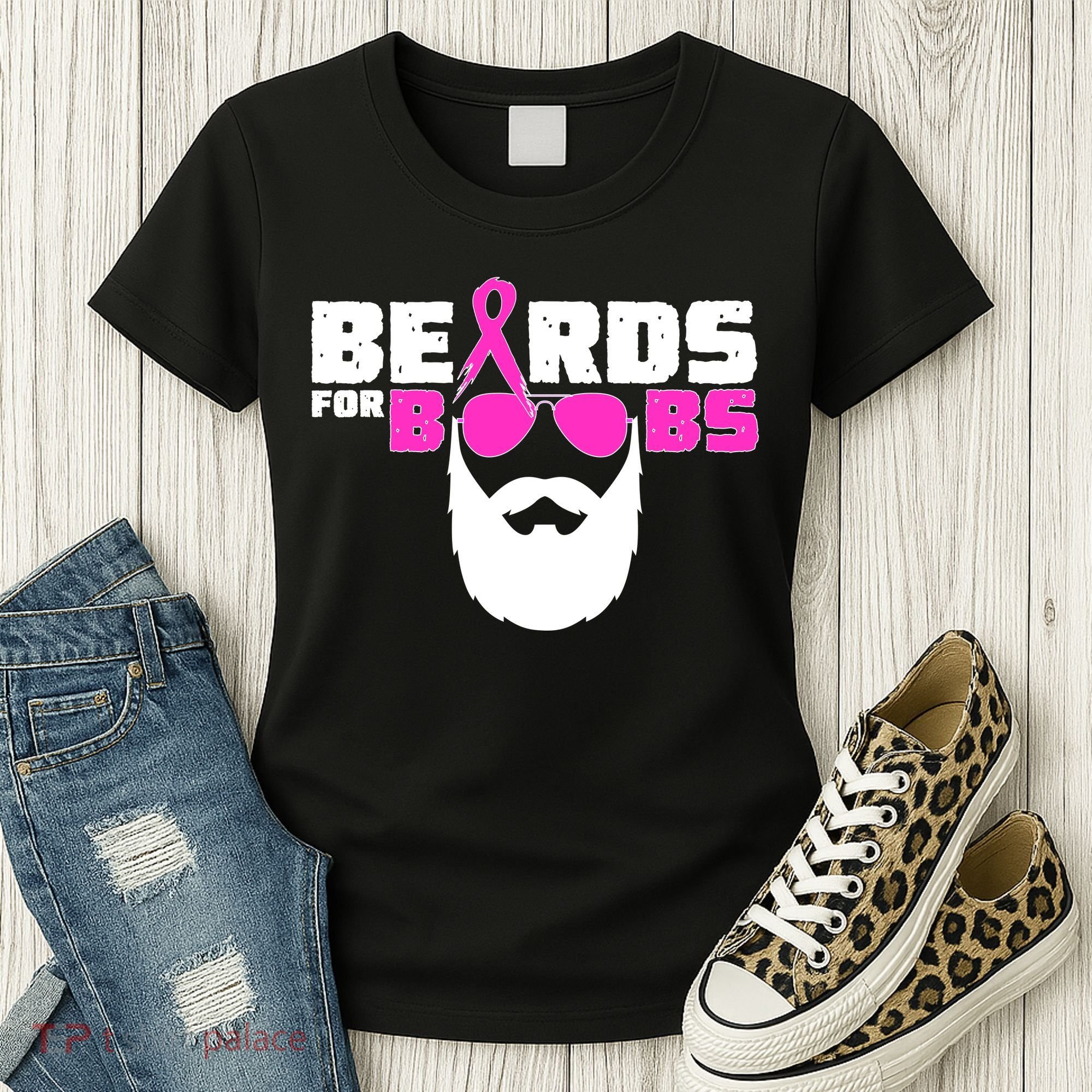 Beards For Boobs Women's T-Shirt