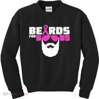 Beards For Boobs Kids Sweatshirt thumb 0