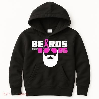 Beards For Boobs Kids Hoodie