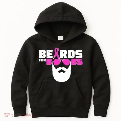Beards For Boobs Kids Hoodie