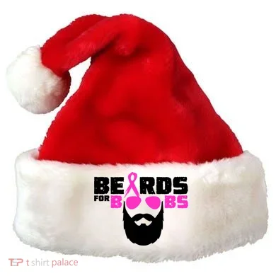 Beards For Boobs Santa Hat