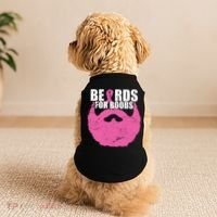 Beards For Boobs Breast Cancer Doggie Tank thumb 2