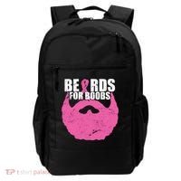 Beards For Boobs Breast Cancer Backpack thumb 0