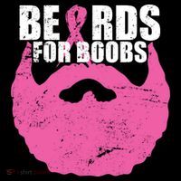 Beards For Boobs Breast Cancer Women's Hoodie thumb 2