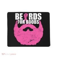 Beards For Boobs Breast Cancer Mousepad thumb 0