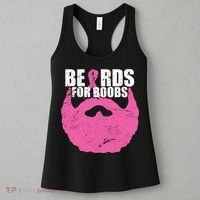 Beards For Boobs Breast Cancer Women's Tank Top thumb 3