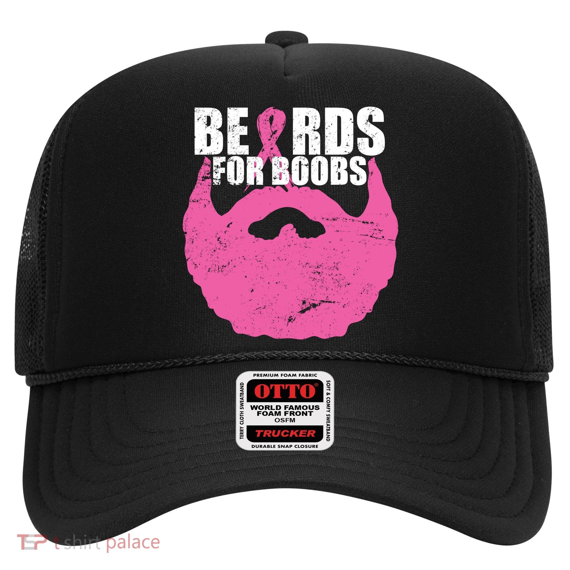 Beards For Boobs Breast Cancer Hat