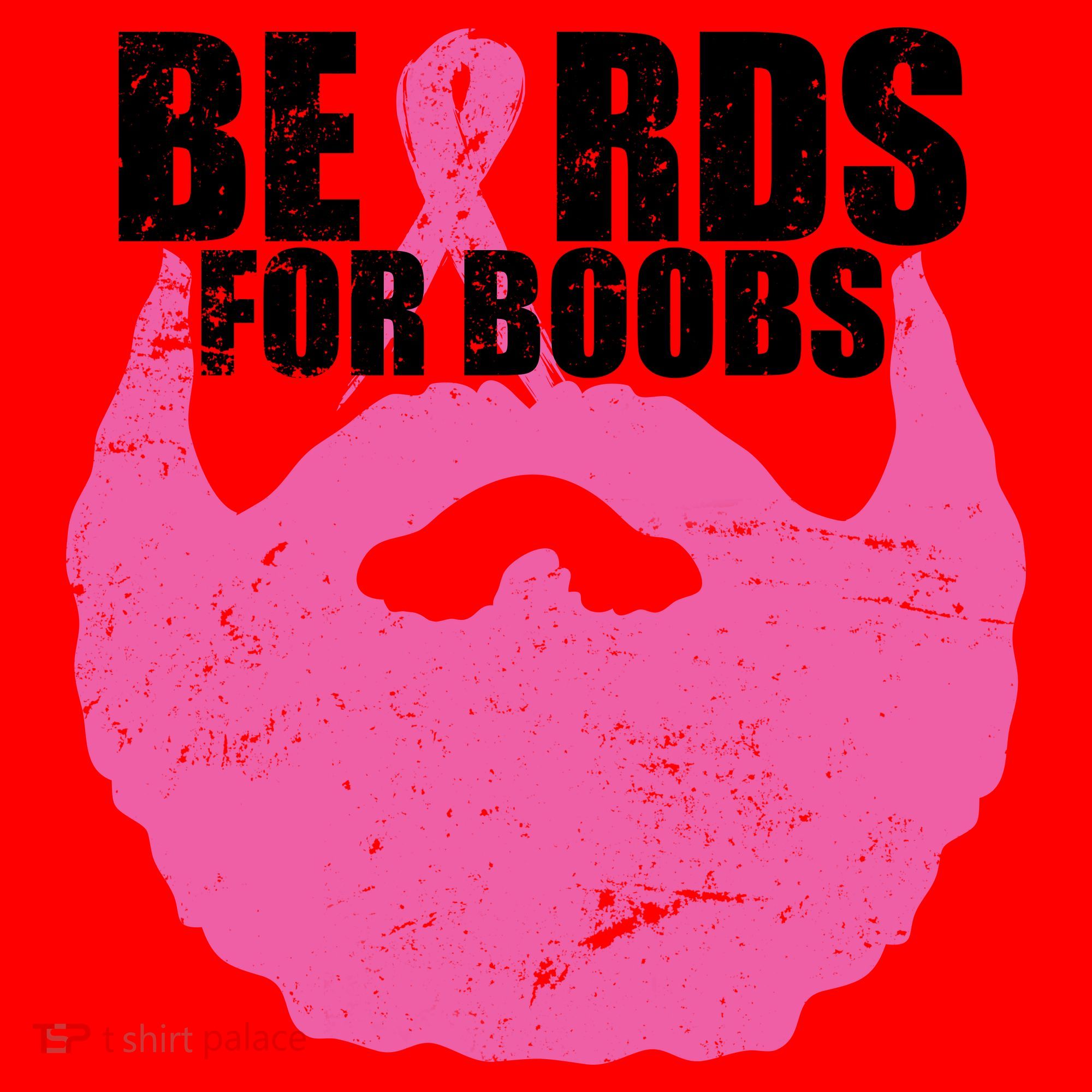 Beards For Boobs Breast Cancer Santa Hat