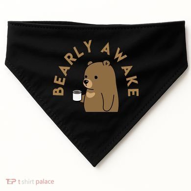 Bearly Awake USA-Made Doggie Bandana