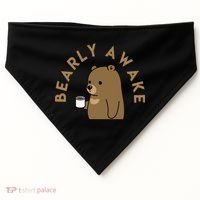 Bearly Awake USA-Made Doggie Bandana thumb 0