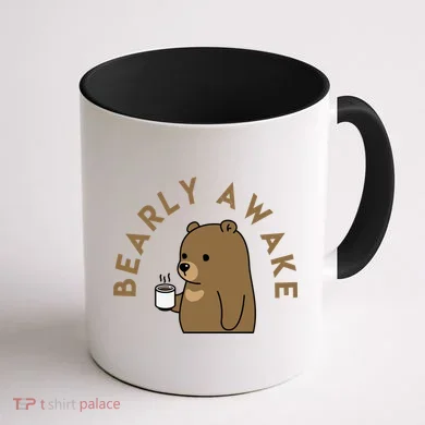 Bearly Awake Coffee Mug back