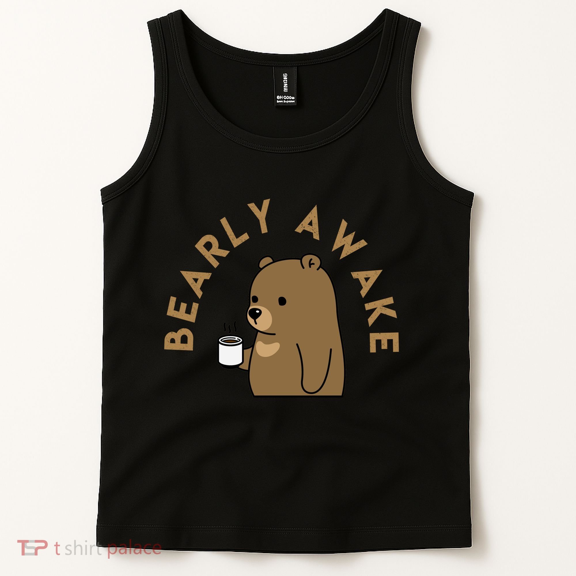 Bearly Awake Tank Top