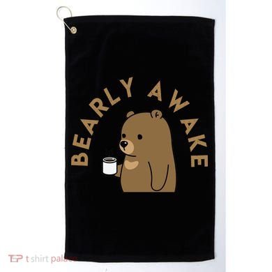 Bearly Awake Golf Towel