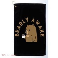 Bearly Awake Golf Towel thumb 0