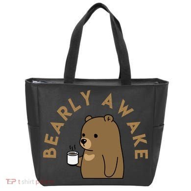 Bearly Awake Tote Bag
