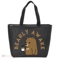 Bearly Awake Tote Bag thumb 0