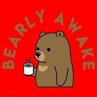 Bearly Awake Santa Hat thumb 1