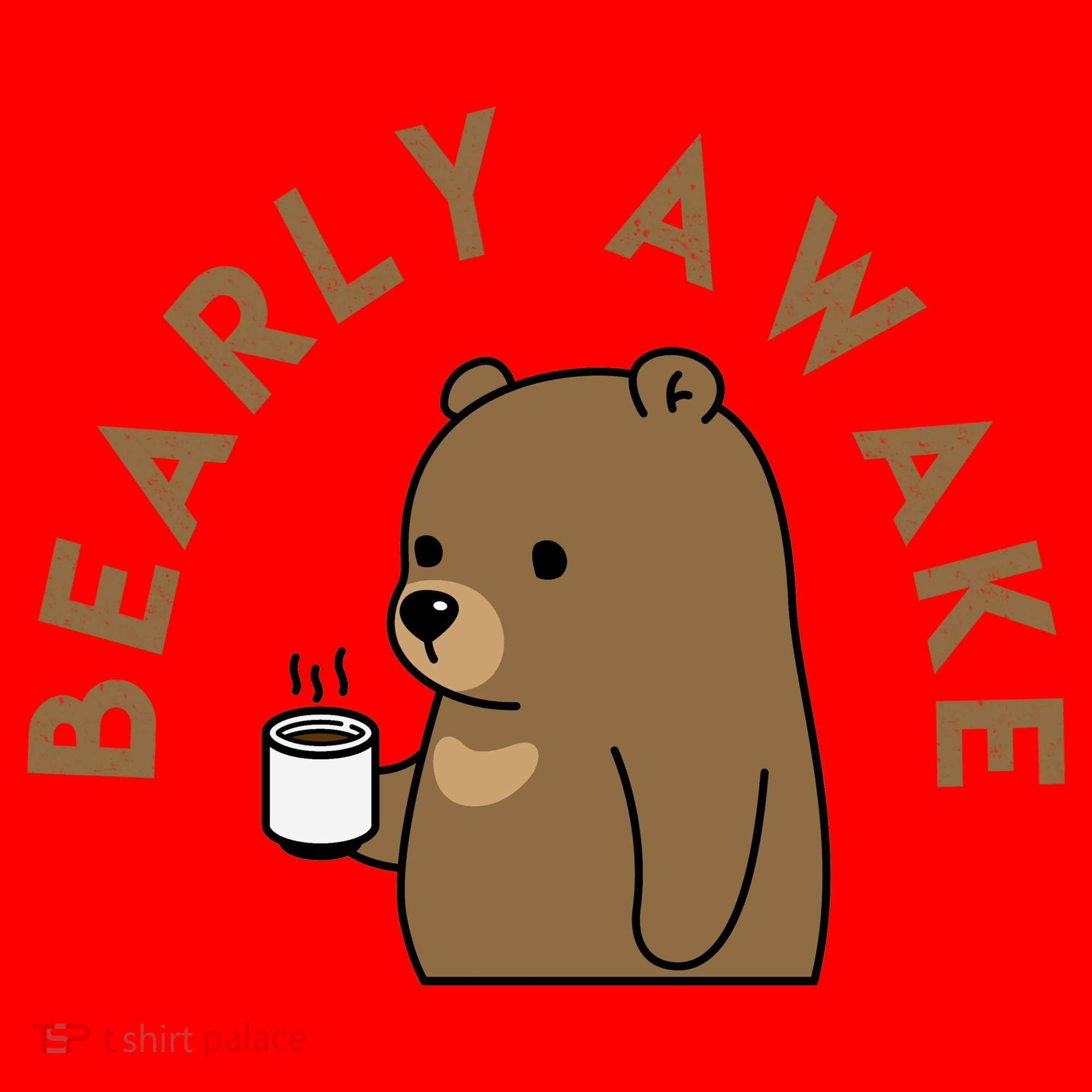 Bearly Awake Santa Hat