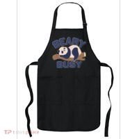 Beary Busy Cute Lazy Panda Apron thumb 0