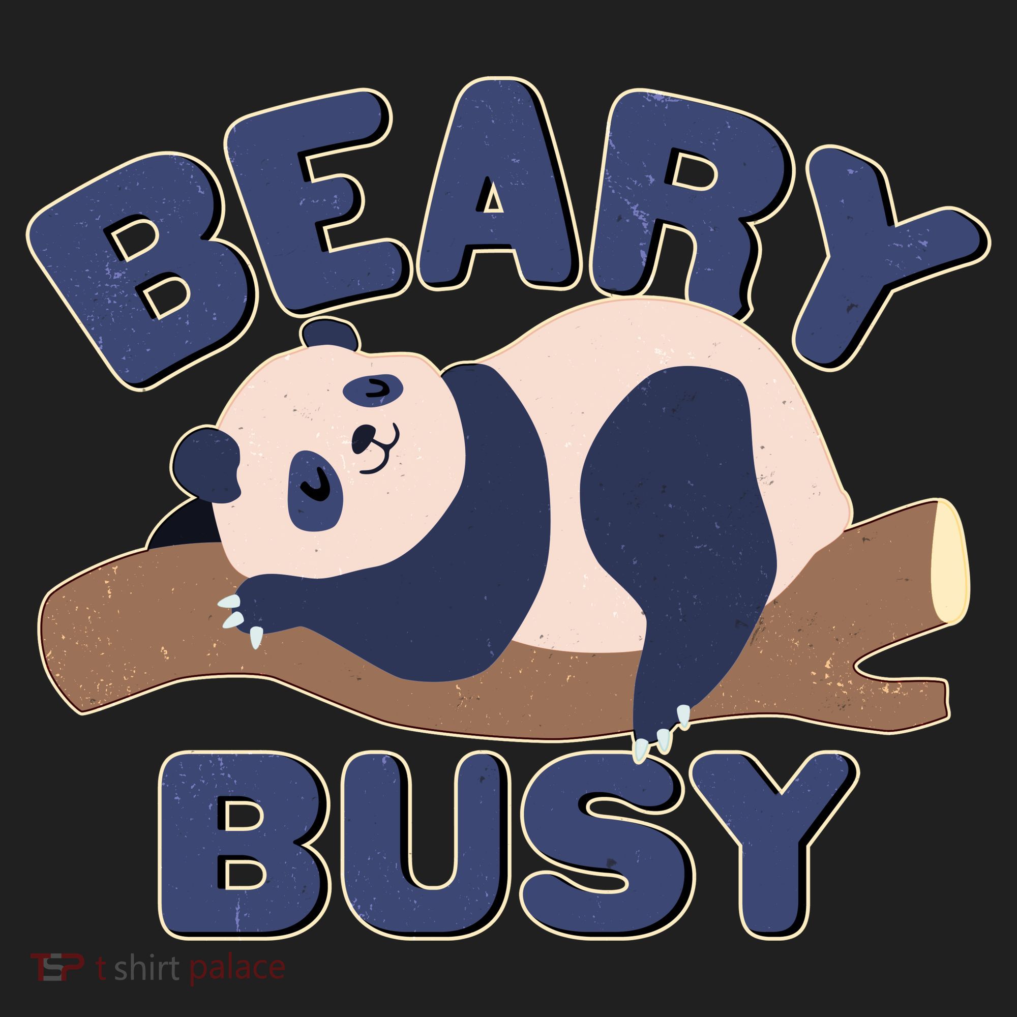 Beary Busy Cute Lazy Panda Hat