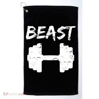 Beast Gym Logo Golf Towel