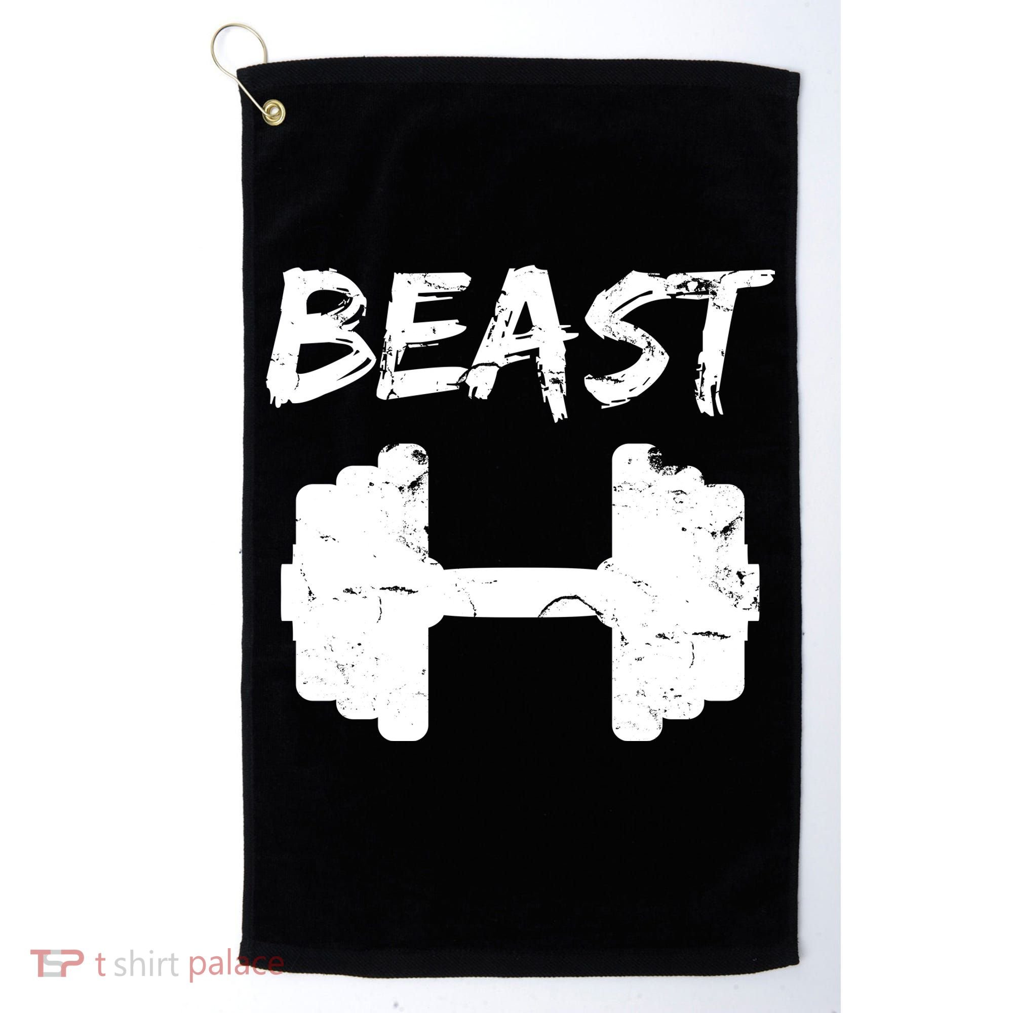 Beast Gym Logo Golf Towel