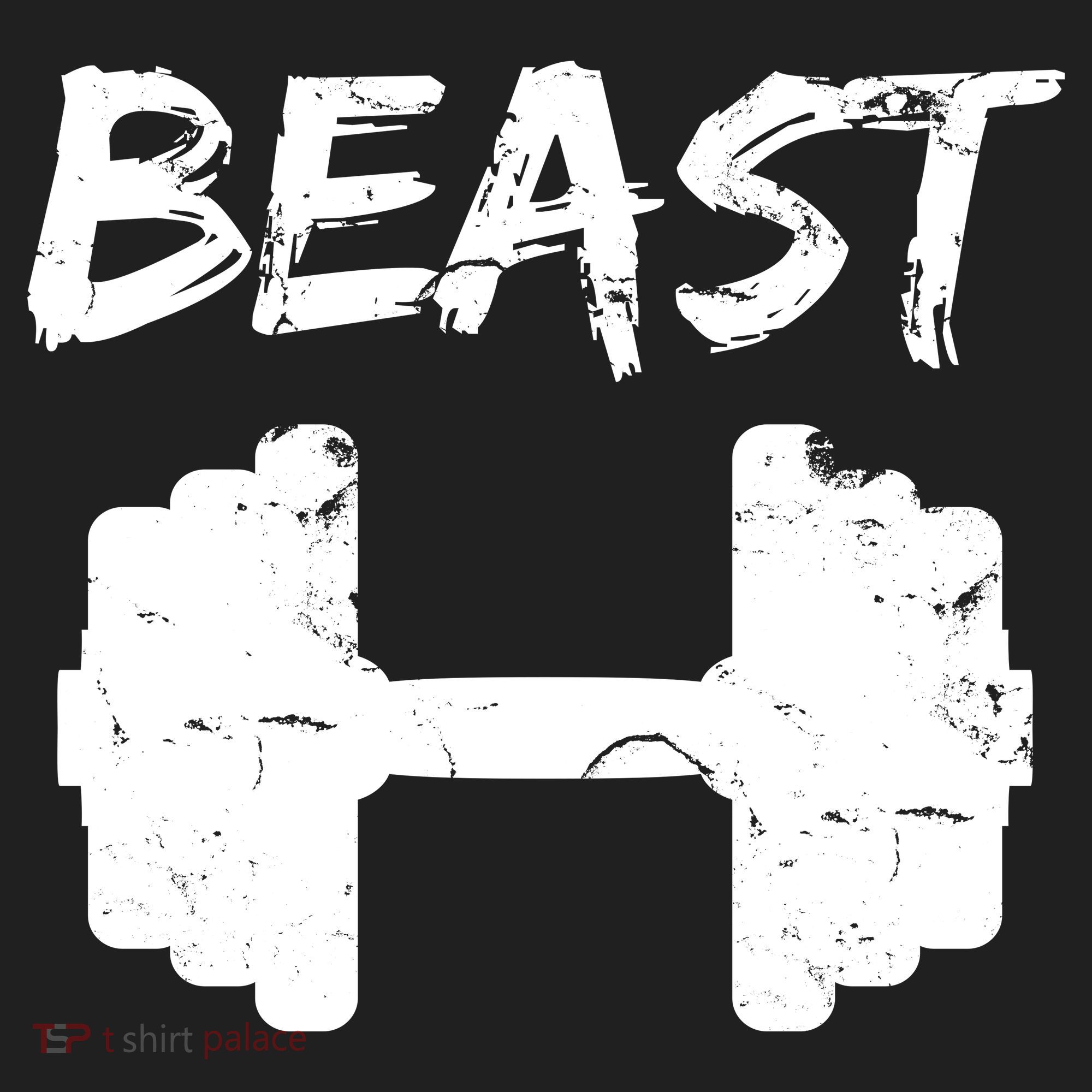 Beast Gym Logo Golf Towel