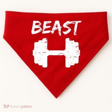 Beast Gym Logo USA-Made Doggie Bandana