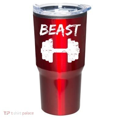 Beast Gym Logo Tumbler