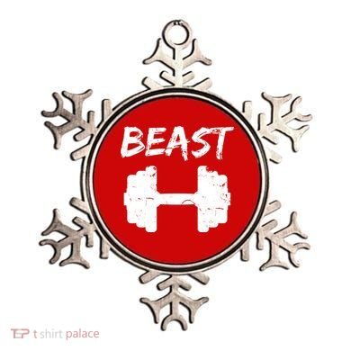Beast Gym Logo Ornament