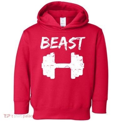 Beast Gym Logo Toddler Hoodie