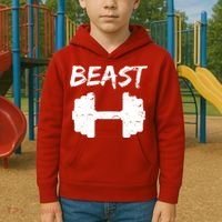Beast Gym Logo Kids Hoodie thumb 2