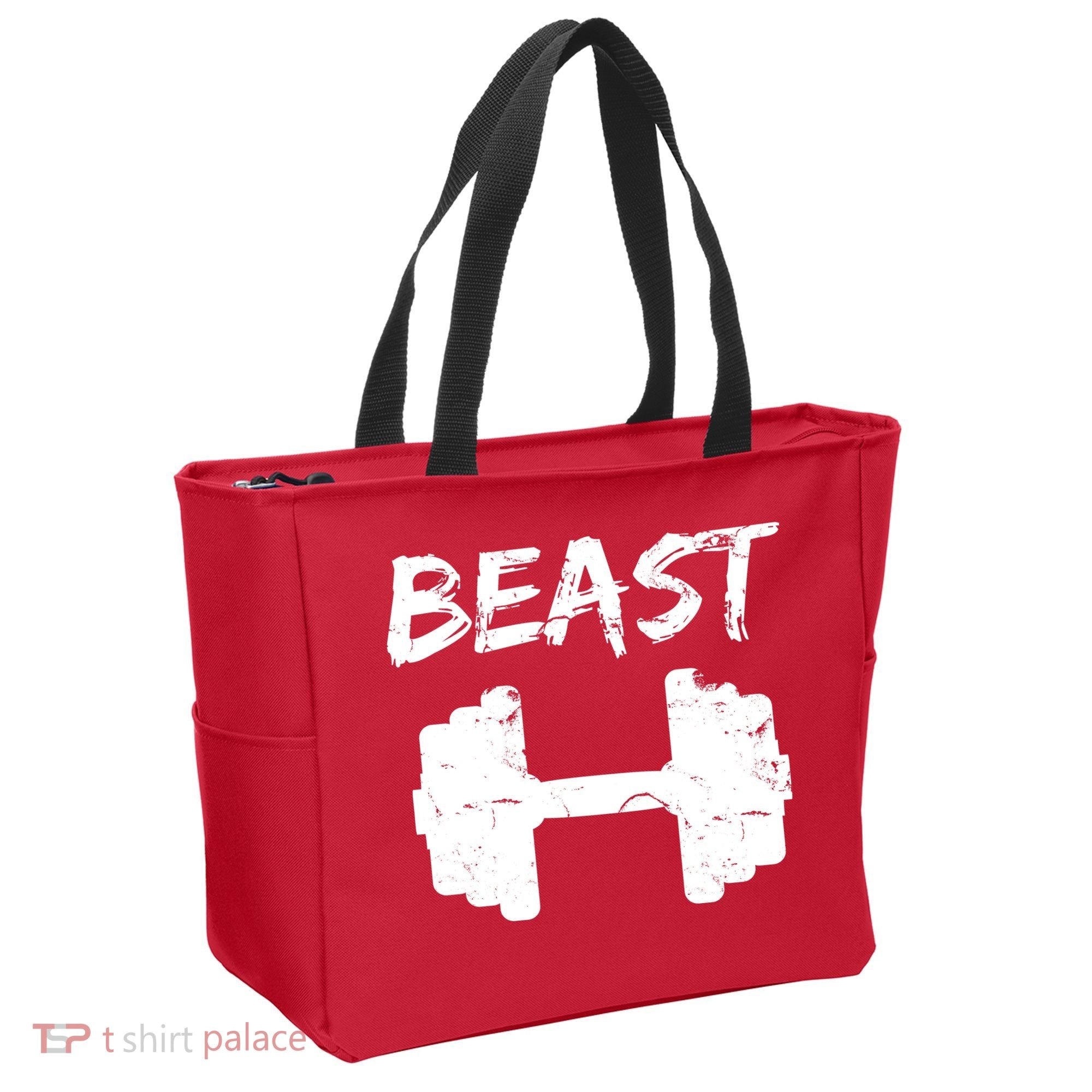 Beast Gym Logo Tote Bag