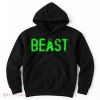 Beast Gym Workout Mode Fitness Logo Hoodie thumb 0
