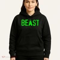Beast Gym Workout Mode Fitness Logo Hoodie thumb 5