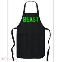 Beast Gym Workout Mode Fitness Logo Apron thumb 0