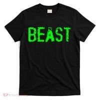 Beast Gym Workout Mode Fitness Logo T-Shirt thumb 0