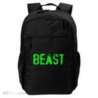 Beast Gym Workout Mode Fitness Logo Backpack thumb 0