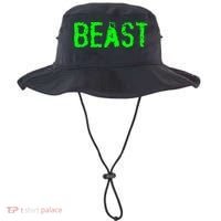 Beast Gym Workout Mode Fitness Logo Bucket Hat thumb 0