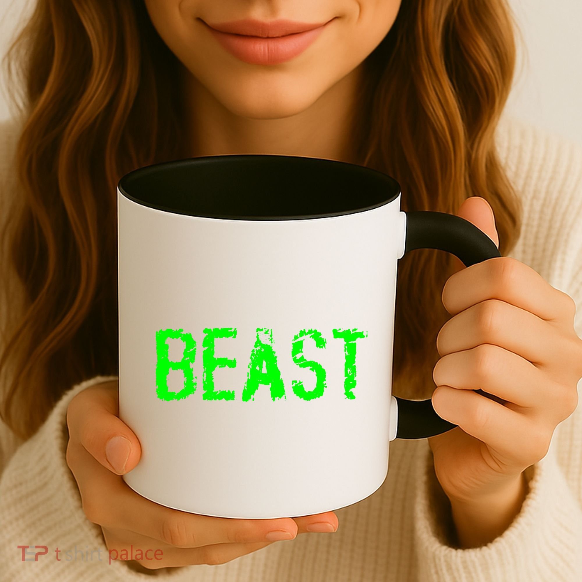 Beast Gym Workout Mode Fitness Logo Coffee Mug